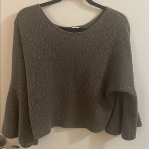 Wild Pearl Charcoal Women's Sweater